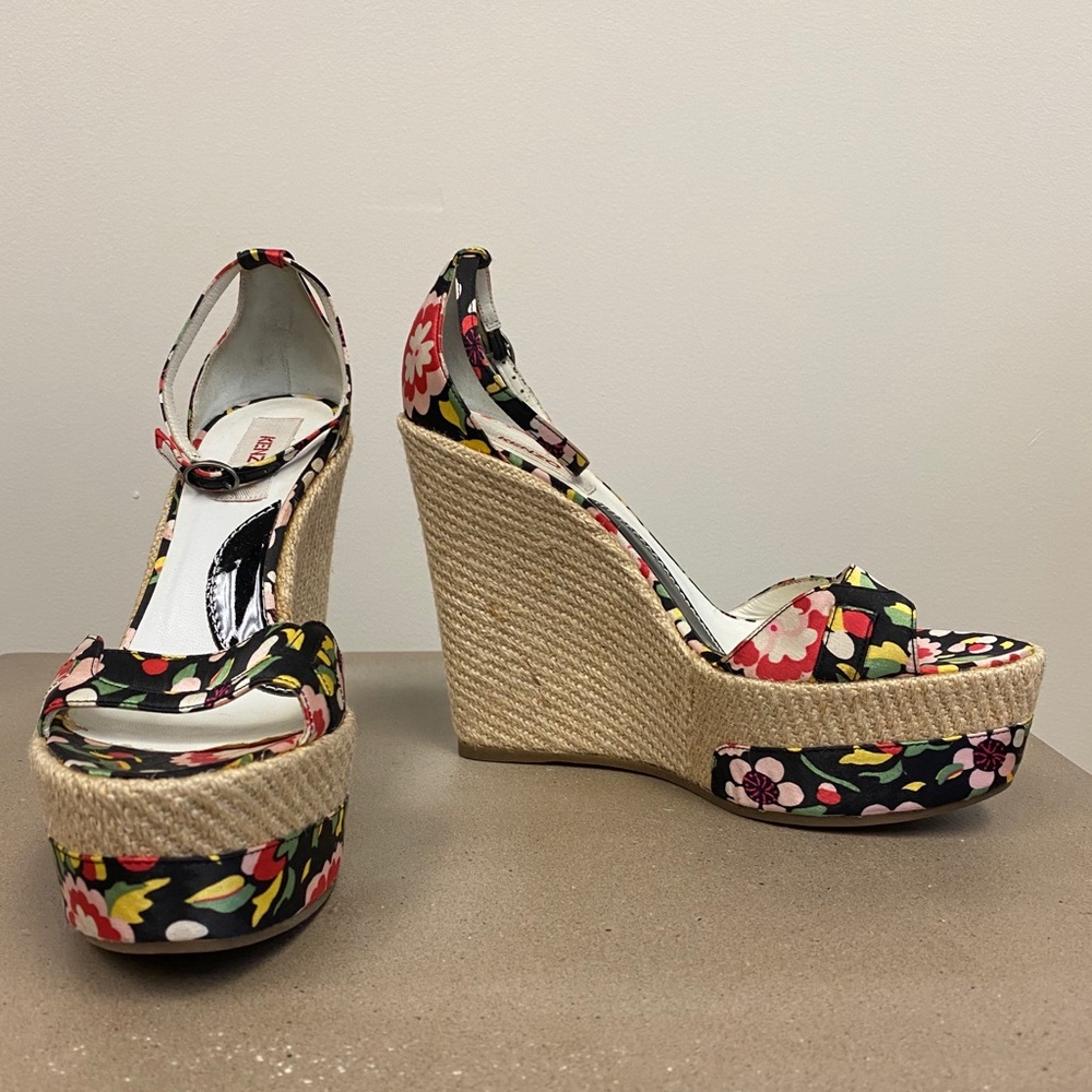 KENZO Espadrille Wedges